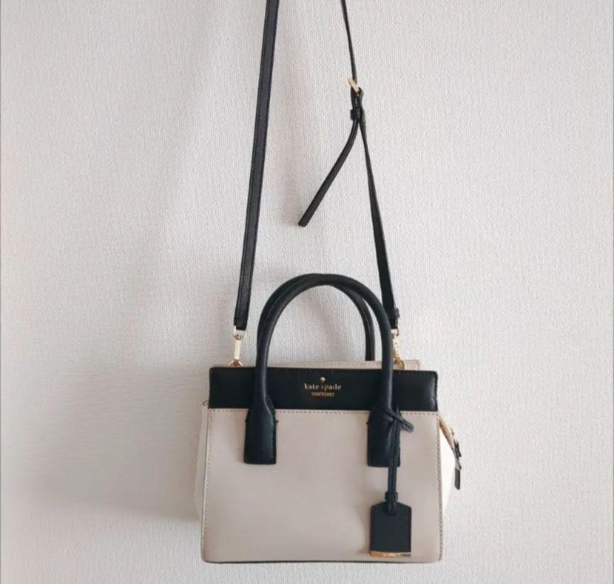 katespade ケイトスペード キャメロンストリート バイカラーハンドバッグ 美品】kate spade ケイトスペード ショルダーバッグ 2way
