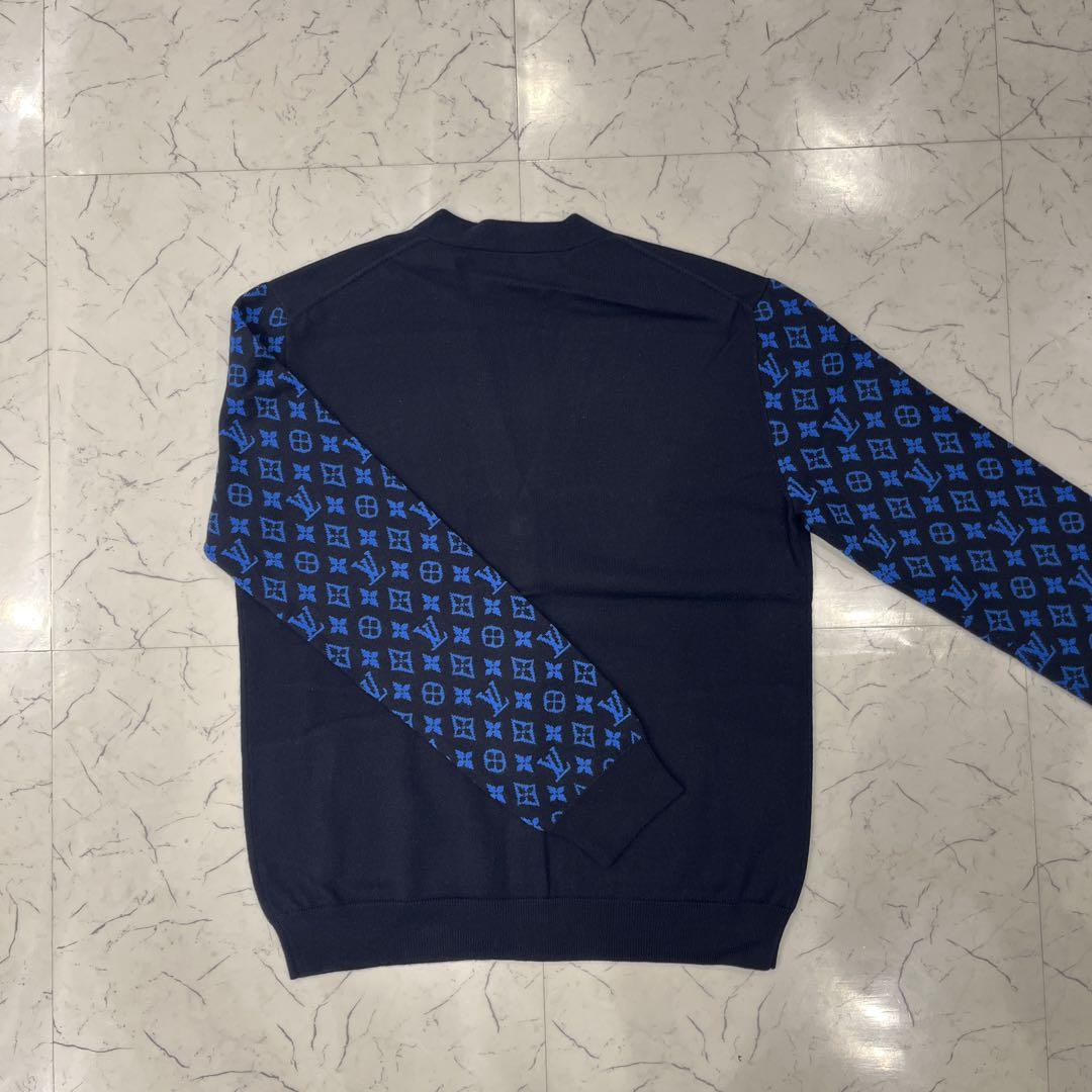 LOUIS VUITTON ネイビー　カーディガン