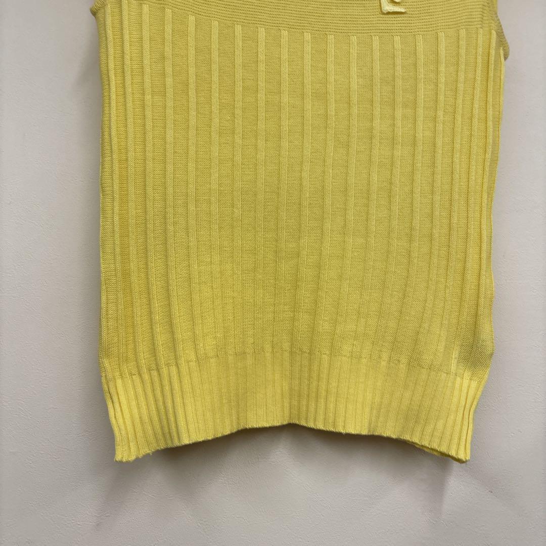 pierre cardin ピエールカルダン ノースリーブ ニット トップス