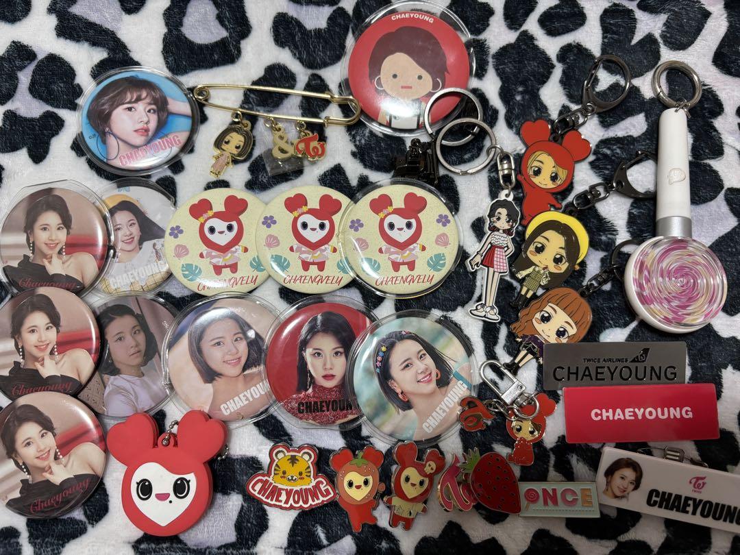 TWICE チェヨン 缶バッチ ピンバッジ まとめ売り