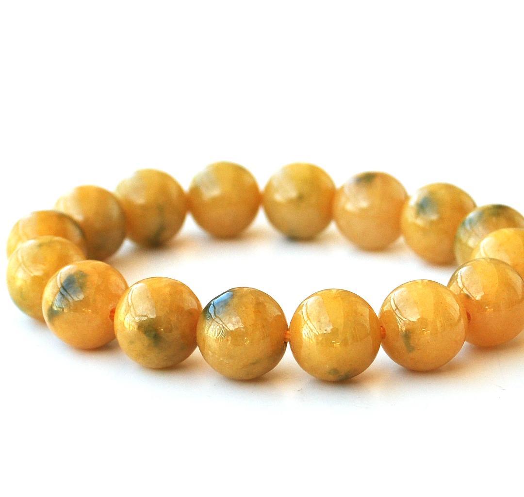 ☆超激レア!!☆完全別格品(宝石質)☆最強金運!!☆超極上ゴールド翡翠(黄加緑)