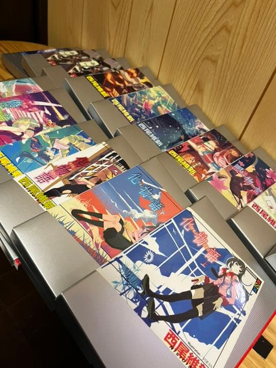 美品】化物語シリーズ 化物語〜終物語 化物語 副音声副読本 17巻セット