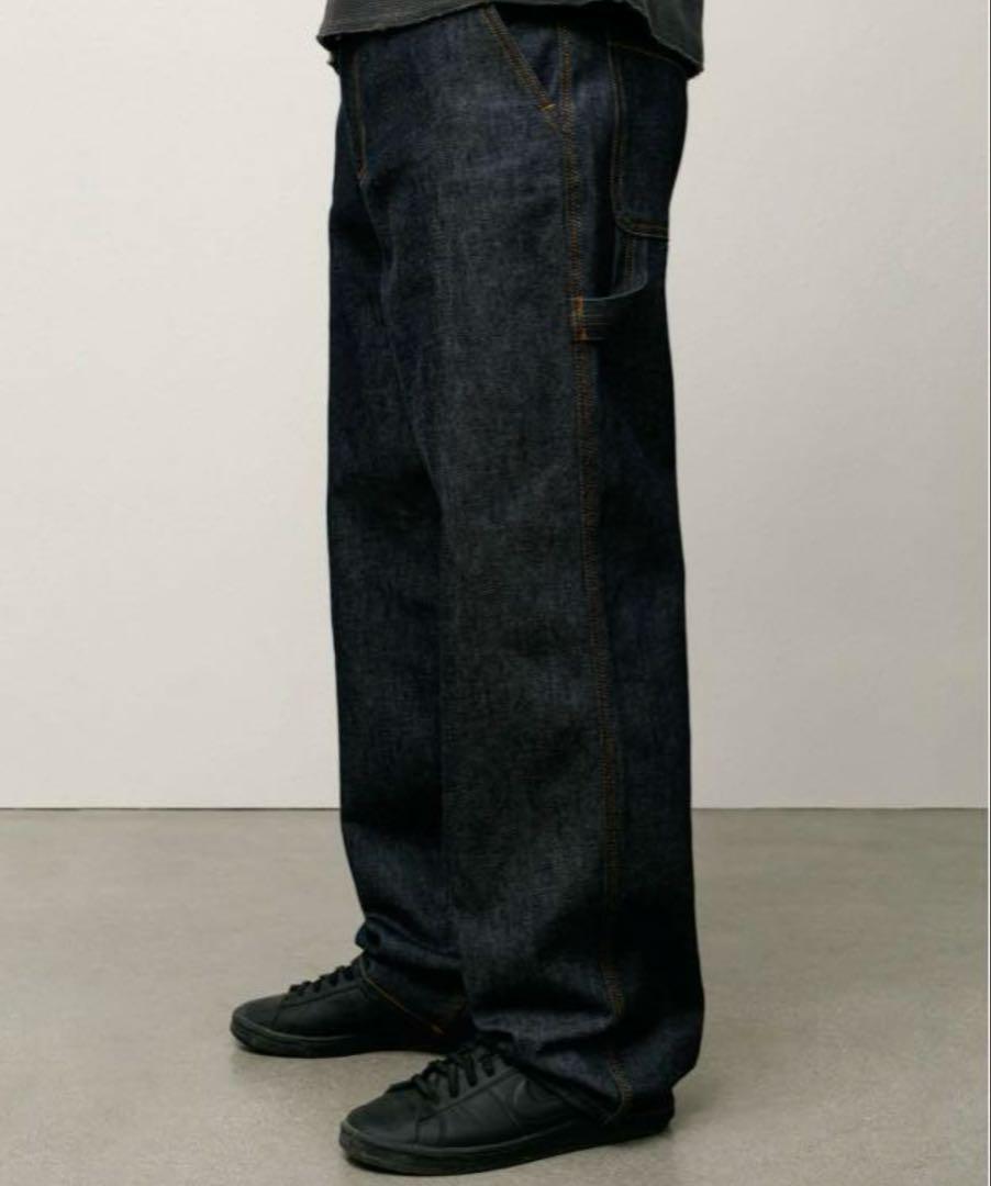 パンツ 25ss Stussy CARPENTER PANT RAW DENIM 28