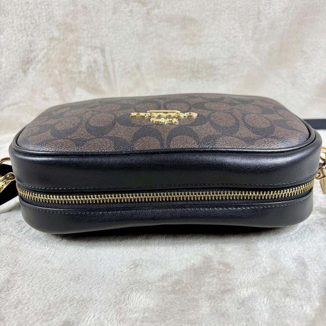 極美品 COACH コーチ ジェイミー ショルダーバッグ シグネチャー PVC 極美品 COACH コーチ ジェイミー ショルダーバッグ シグネチャー PVC