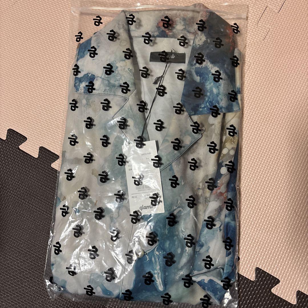 【美品】glamb ウォーターカラーシャツ　完売品 トップス