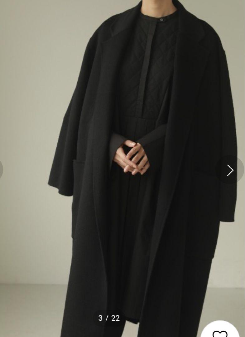 ウールオーバーコート ブラック38（TODAYFUL Wool Over Coat