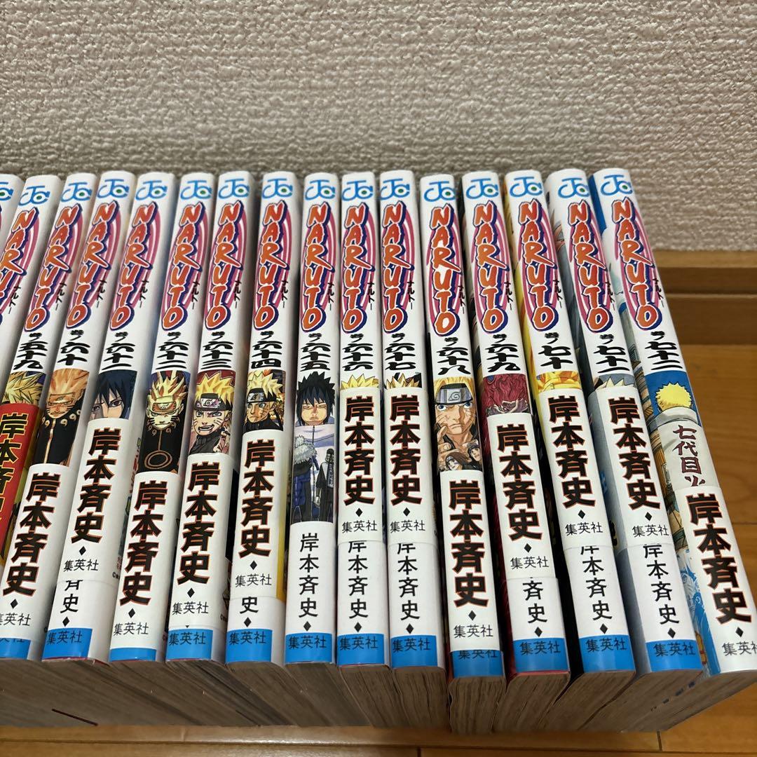 NARUTO 1から72巻　完結セット 岸本斉史