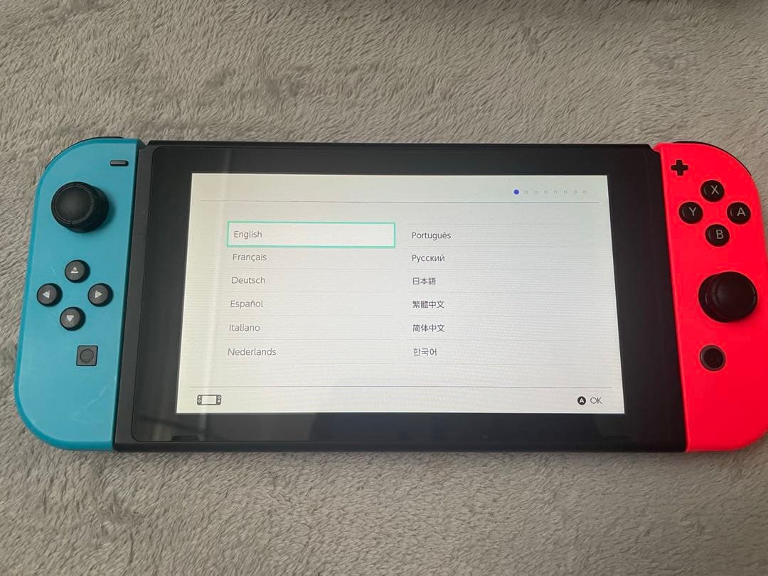 Nintendo Switch 本体 ネオンブルー/ネオンレッド