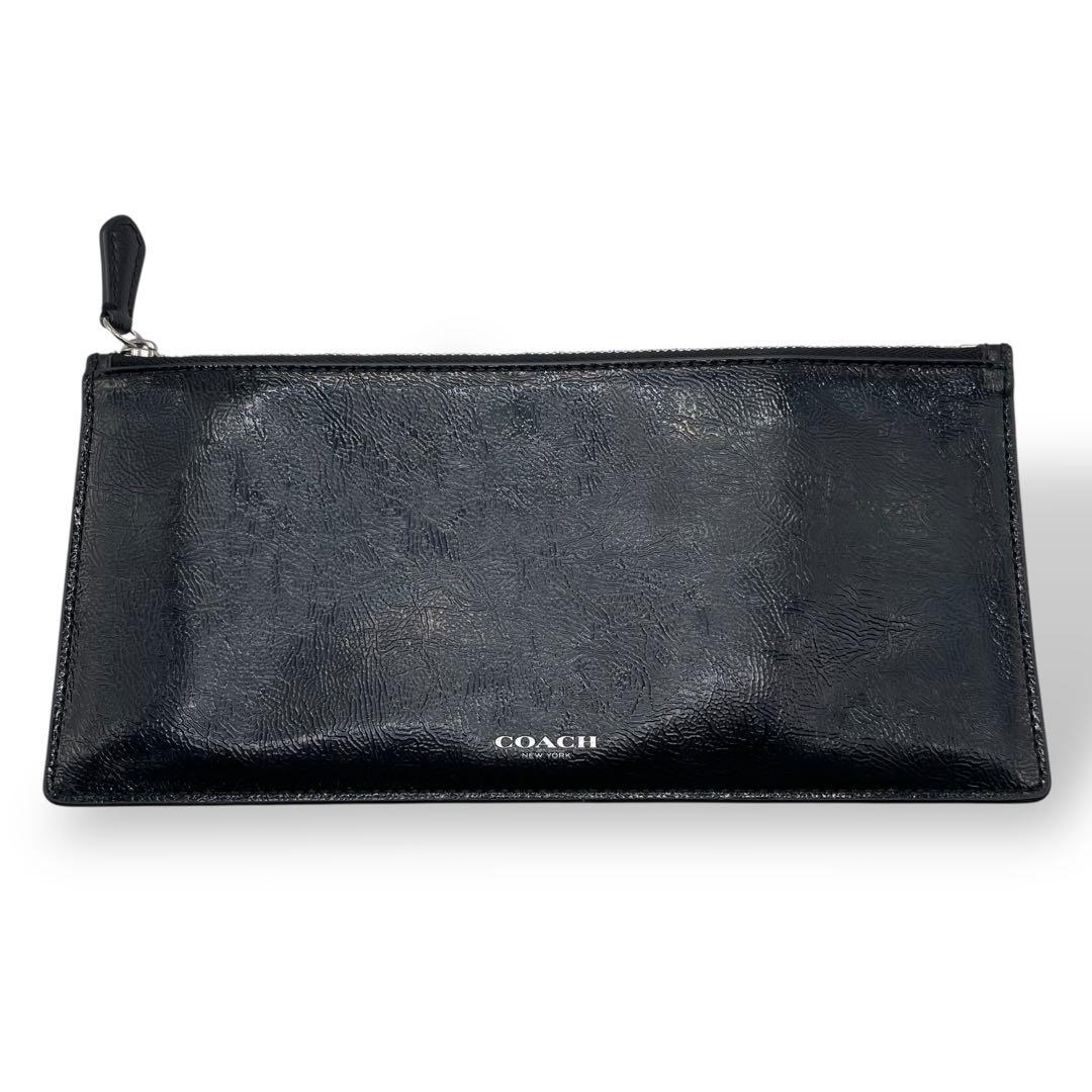 コーチ COACH シグネチャー ショルダーバッグ ポーチ付き ブラック