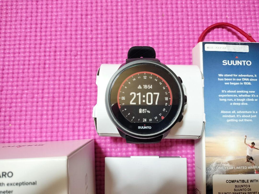 ラウンド用品・アクセサリー SUUNTO 9 BARO CHARCOAL BLACK TITANIUM