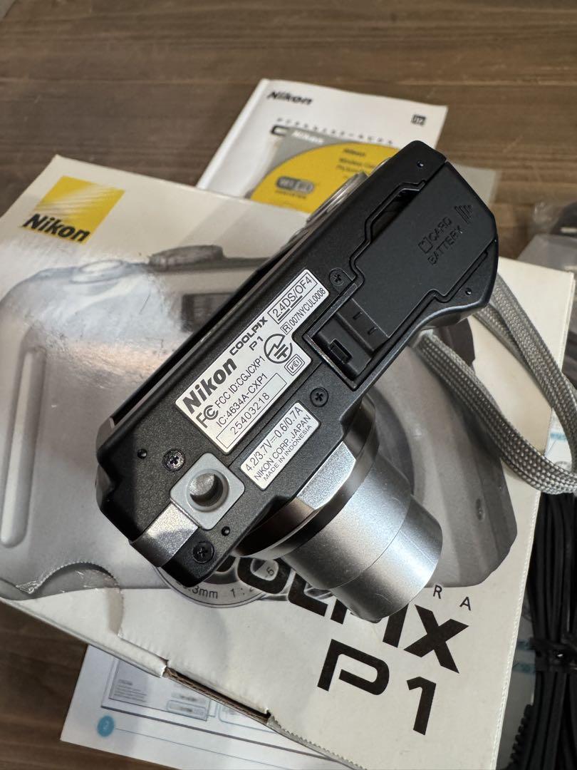 Nikon COOLPIX P1 デジタルカメラ 本体色ブラック