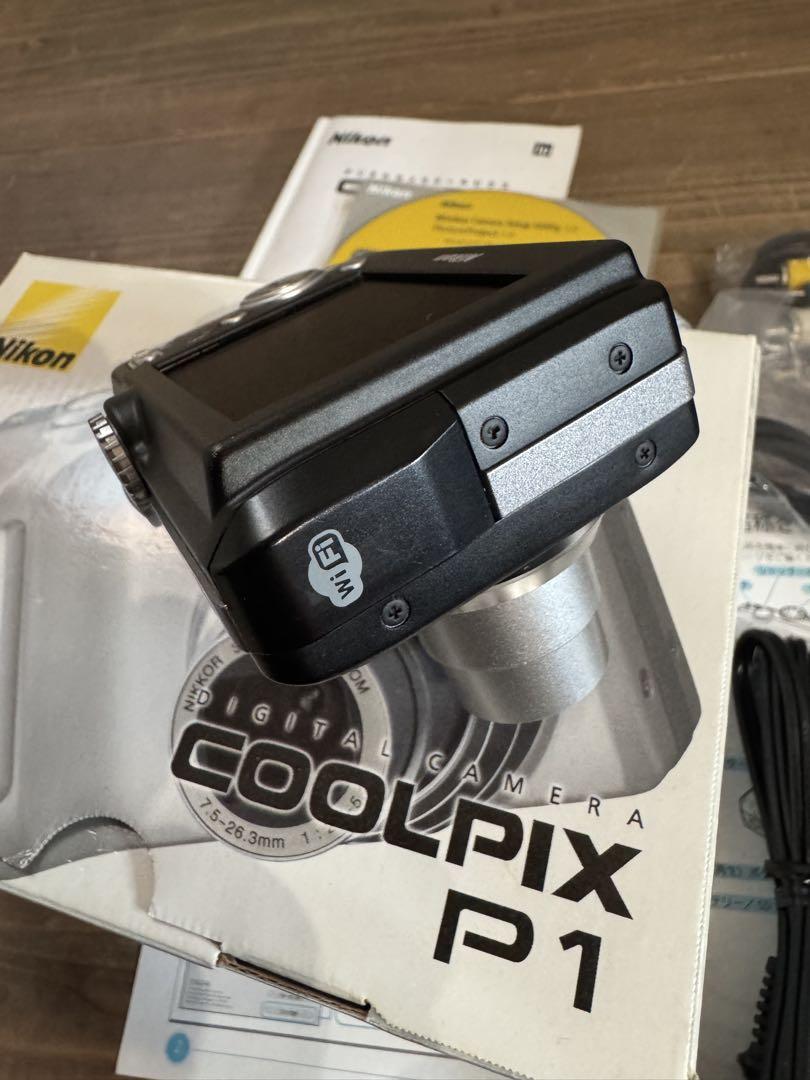 Nikon COOLPIX P1 デジタルカメラ 本体色ブラック