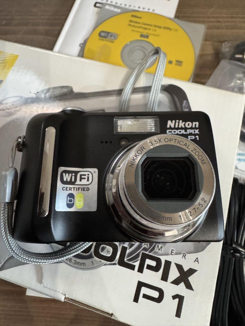 Nikon COOLPIX P1 デジタルカメラ 本体色ブラック