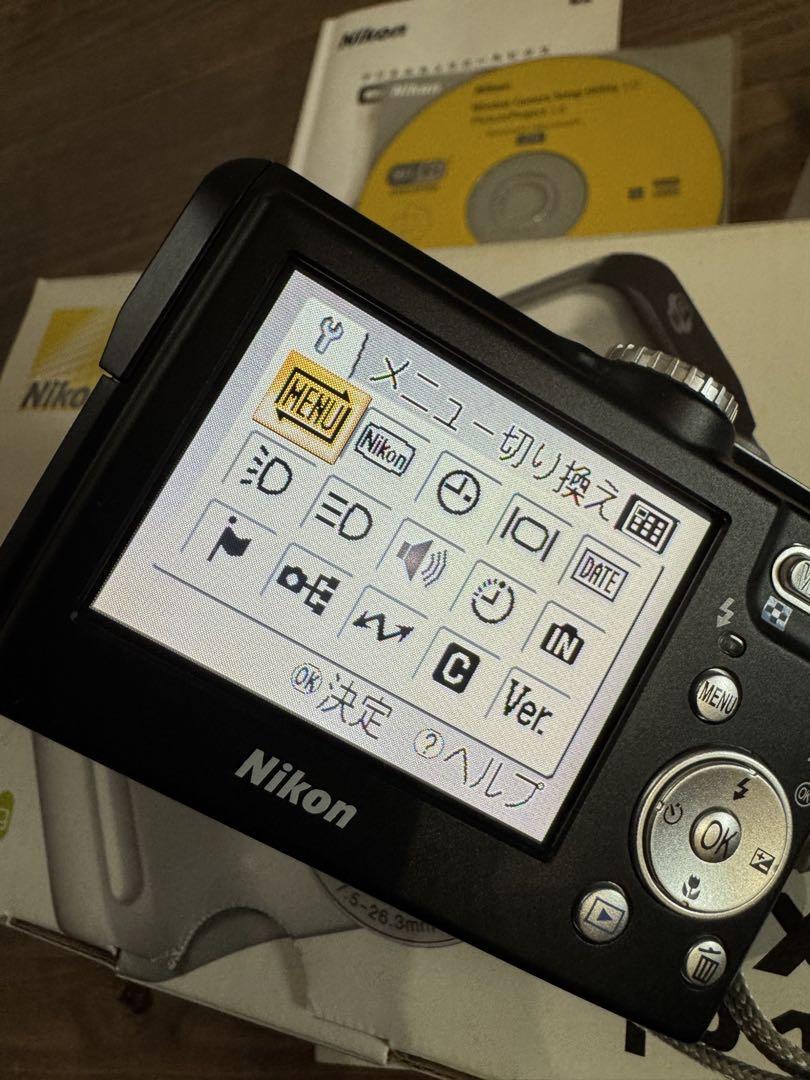 Nikon COOLPIX P1 デジタルカメラ 本体色ブラック