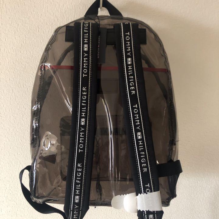 新作人気 透明 ストラップ付 リュック サック 新品 KDAEN-m10887031370 トミー ヒルフィガー バックパック 新作本物保証