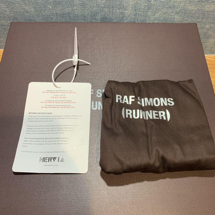 RAF SIMONS ランナー ジップアップブーツ 43サイズ(28cm) 新品 RAF SIMONS ランナー ジップアップブーツ 43サイズ(28cm) 新品