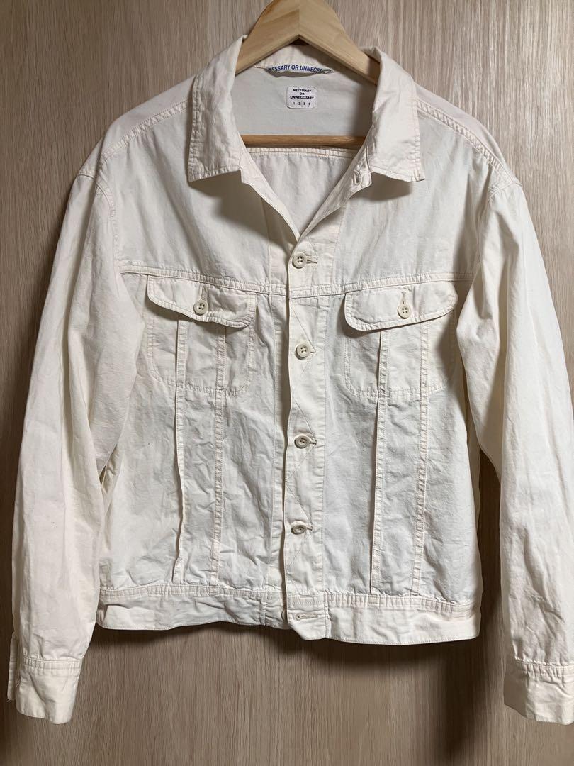 N.O.UN RITENOUR WHITE ナウン リトナー シャンブレー XL
