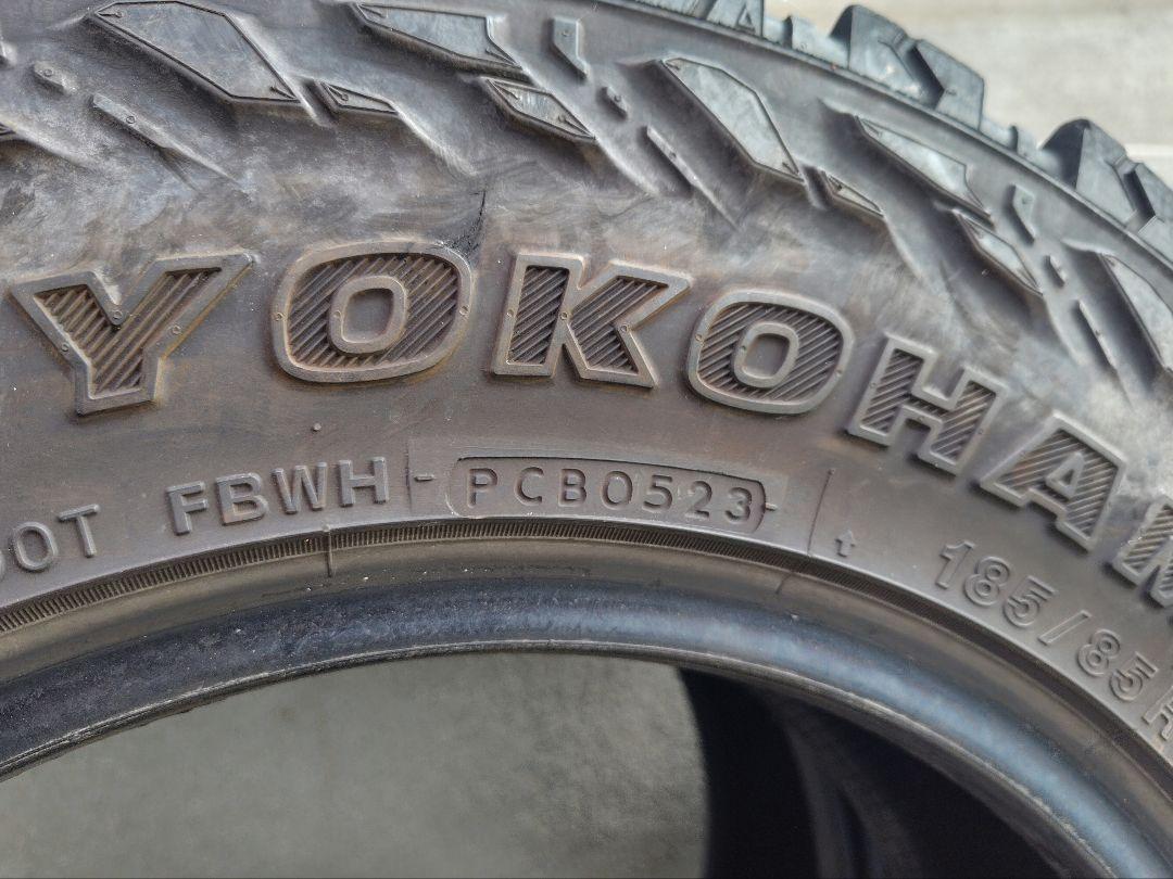 ②ヨコハマジオランダーMT 185/85R16 2023年製 ①と②のセット販売