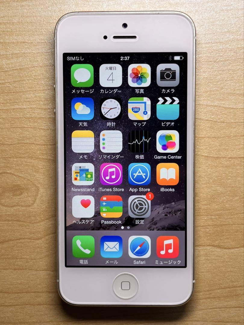 ソフトバンク スマートフォン本体 iPhone5 32GB  ホワイト iPhone5 32GB ホワイト SoftBank
