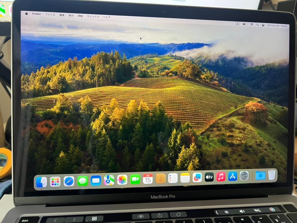 MacBook Pro 13インチ 32GB 1TB Core i7　A2251