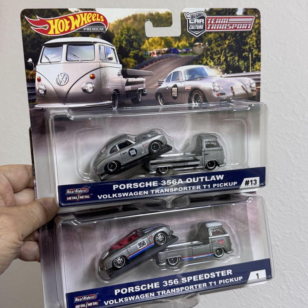 ホットウィール　Hotwheels. チームトランスポート 356 ２台セット
