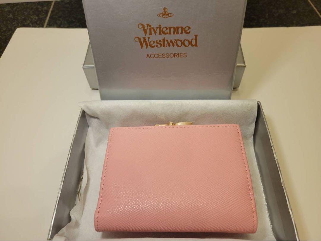 新品 Vivienne Westwood 三つ折り財布 PINK - メルカリ