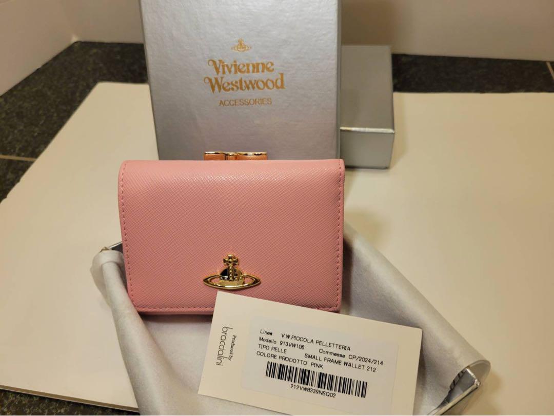 【新品未使用】Vivienne Westwood 三つ折り財布 913VW106 新品 Vivienne Westwood 三つ折り財布 PINK - メルカリ