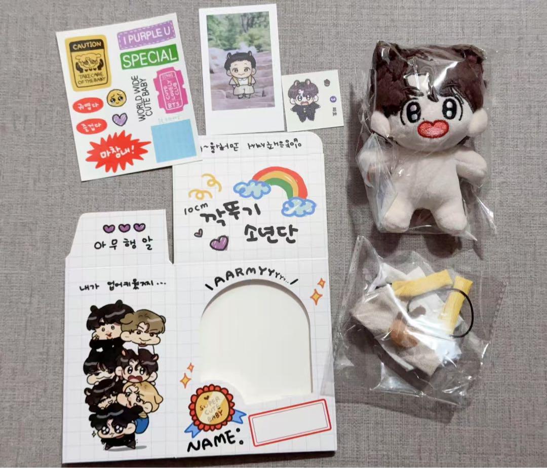 【完売】  ぬいぐるみ ホソク JHOPE BTS 10cm メルカリ - アイドル