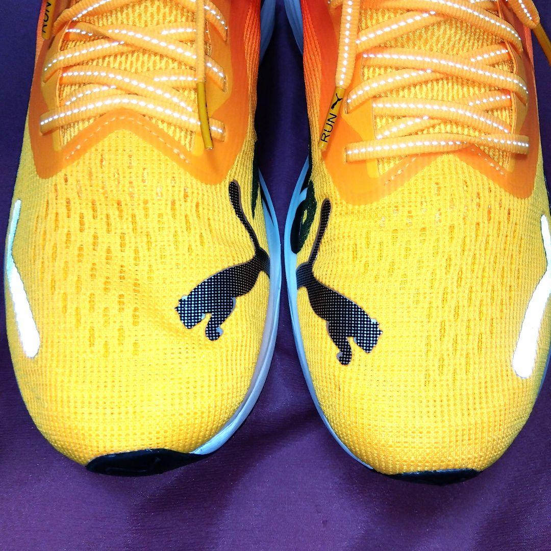 PUMA NITRO ランニングシューズ イエロー