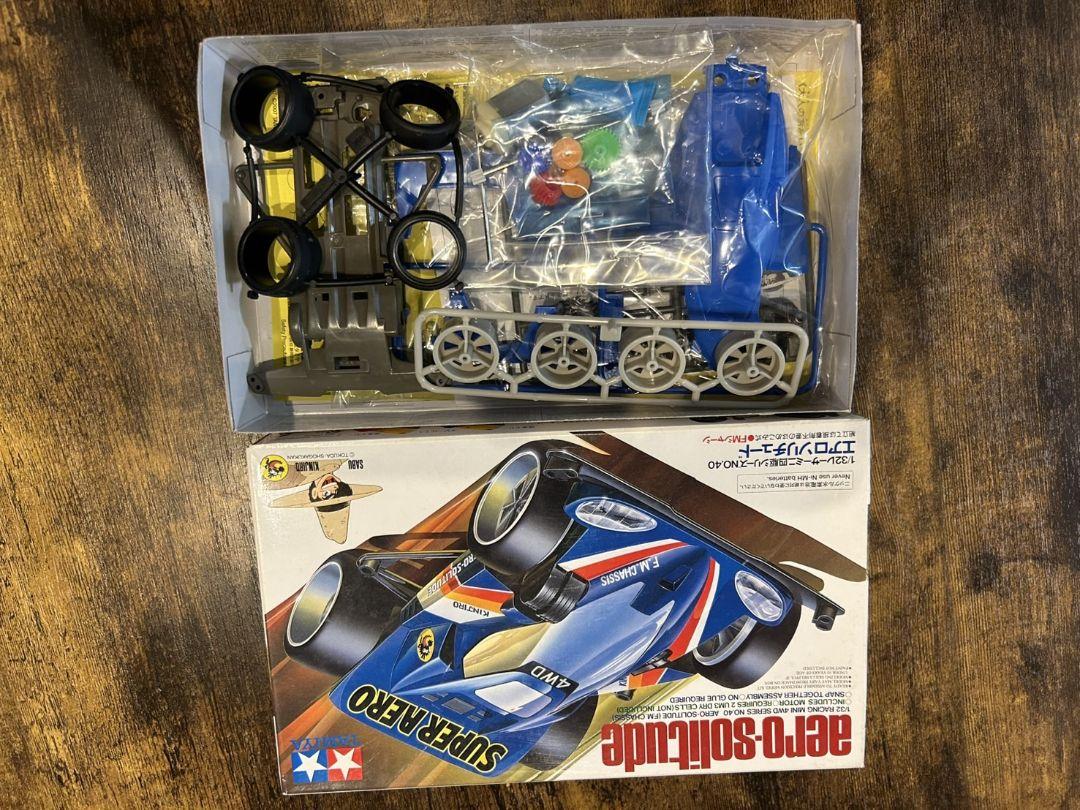 TAMIYA aero solitide ミニ四駆 組み立てキット
