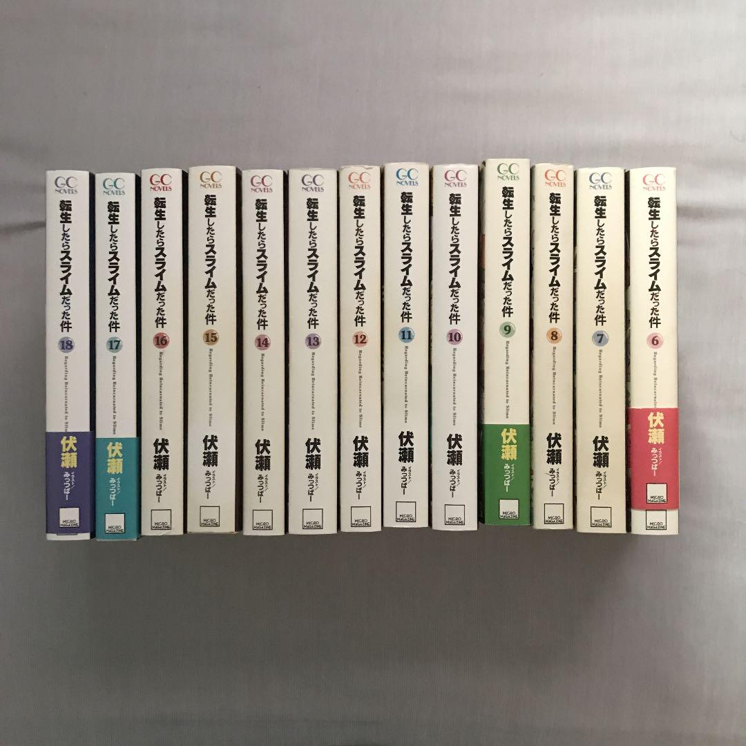 転生したらスライムだった件 小説 6〜18