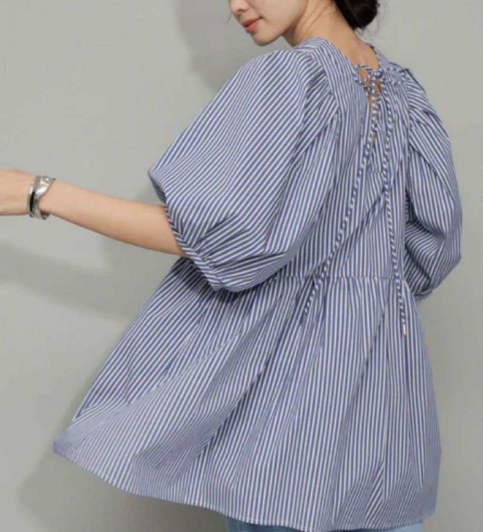 アダムエロペ 【WEB限定】2WAバルーンスリーブチュニック