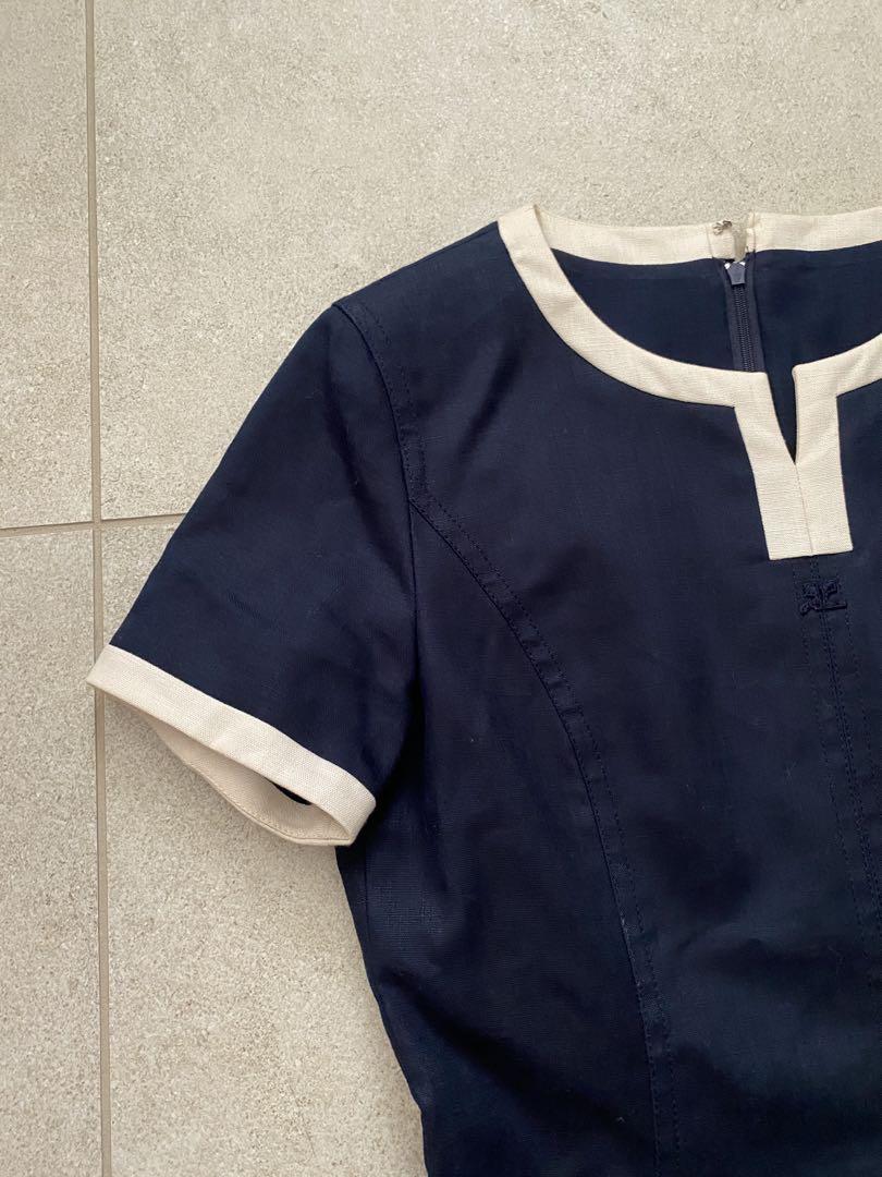 【希少✨】クレージュ Courreges ワンピース ロゴ スパンコール Y2K courrèges クレージュ21 ノースリーブニットワンピース レトロ
