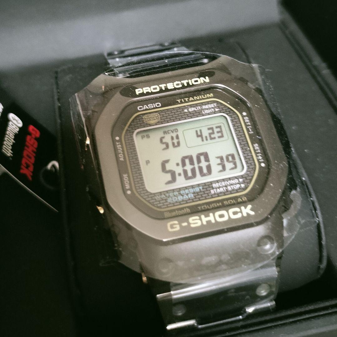 素晴らしい外見 【未使用品】CASIO G-SHOCK GMW-B5000TB-1JR 腕時計