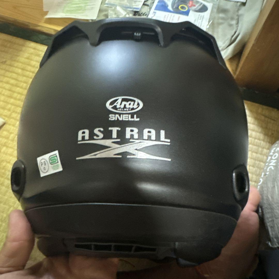 『美品』フラットブラック arai アストラルX ASTRAL X 59,60 画像7