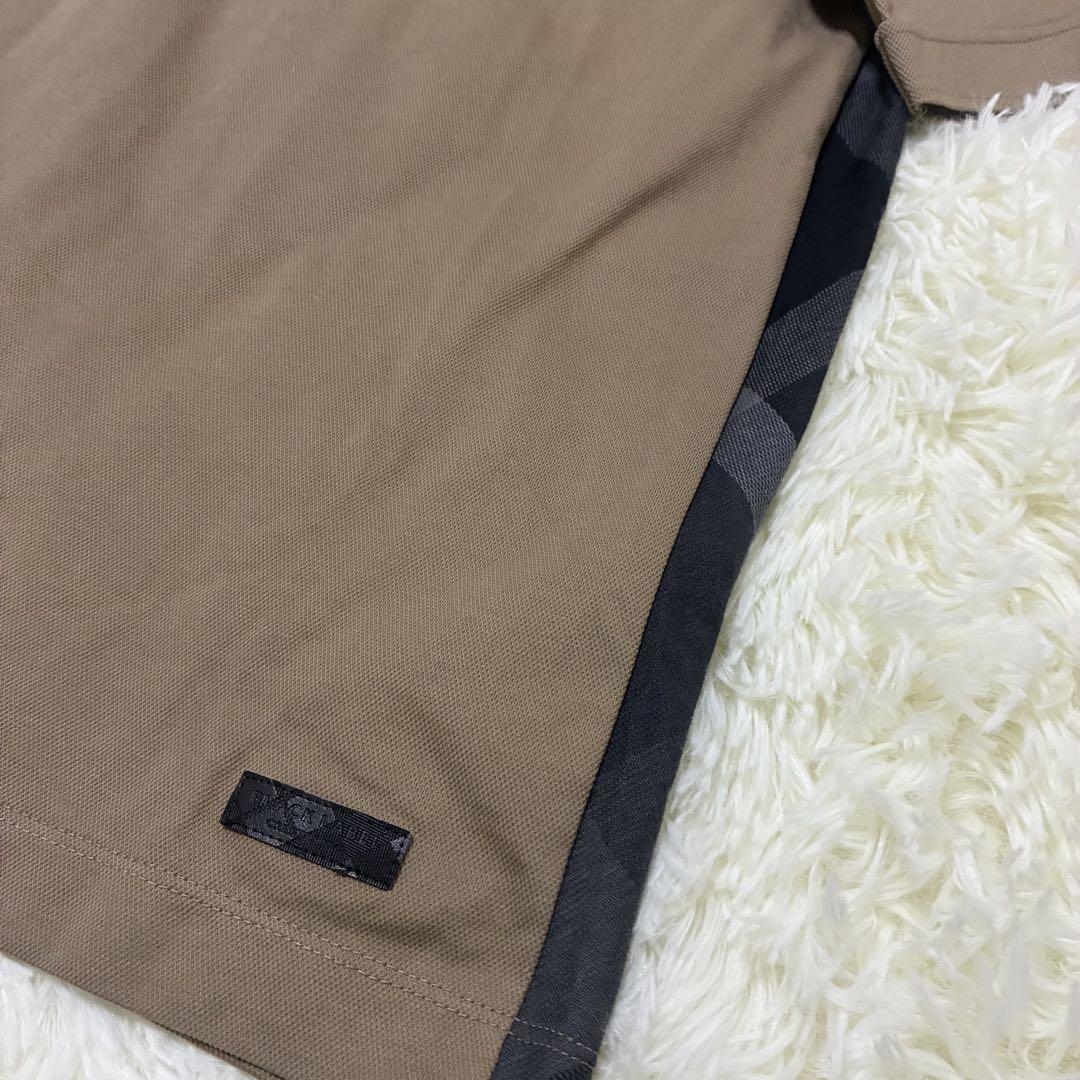 美品✨ブラックレーベルクレストブリッジ　 半袖ポロシャツ ノバチェック　M