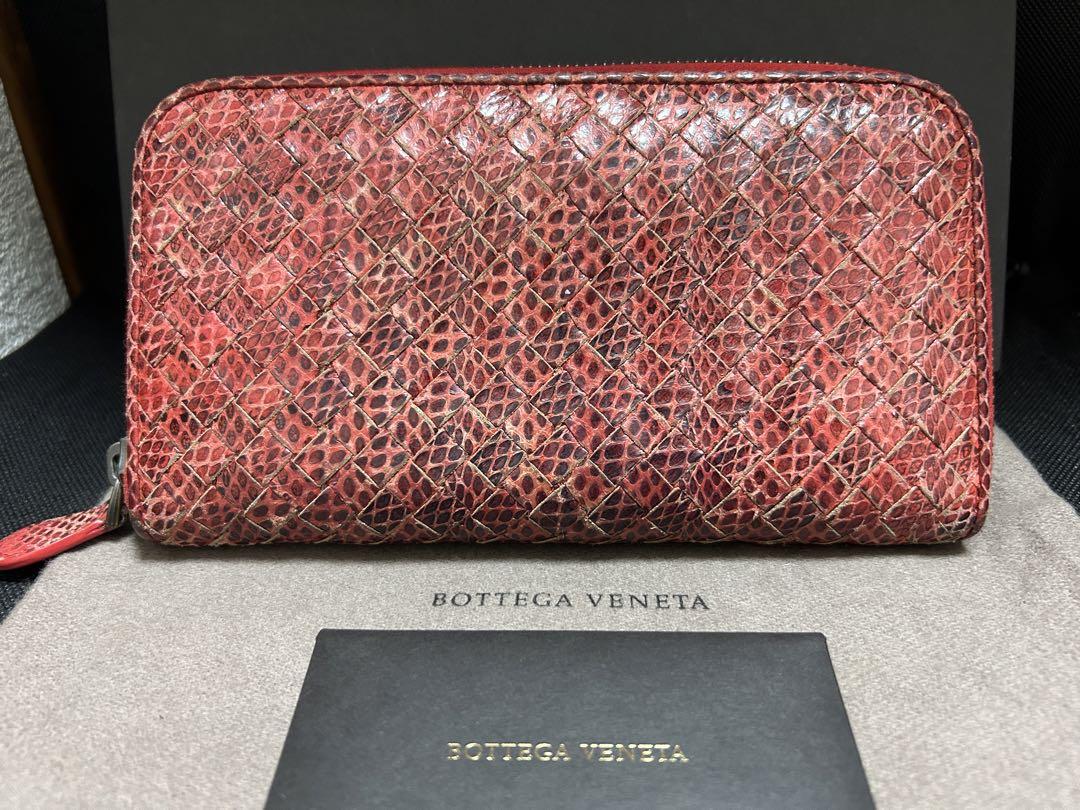 新品同様‼️希少❗️ ボッテガヴェネタ 財布 長財布 パイソン 新品同様‼️希少❗️ ボッテガヴェネタ 財布 長財布 パイソン
