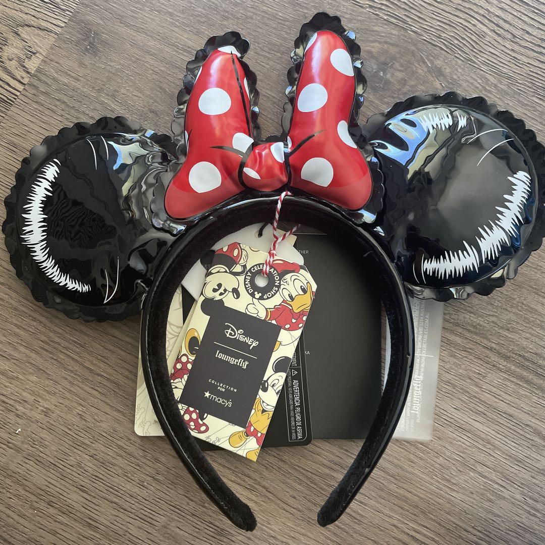 新品プレミア限定品⭐︎Disney, Loungeflyコラボ　ミニーカチューシャ