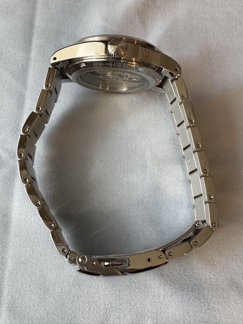 SEIKO 自動巻き 腕時計 青 SBSA113