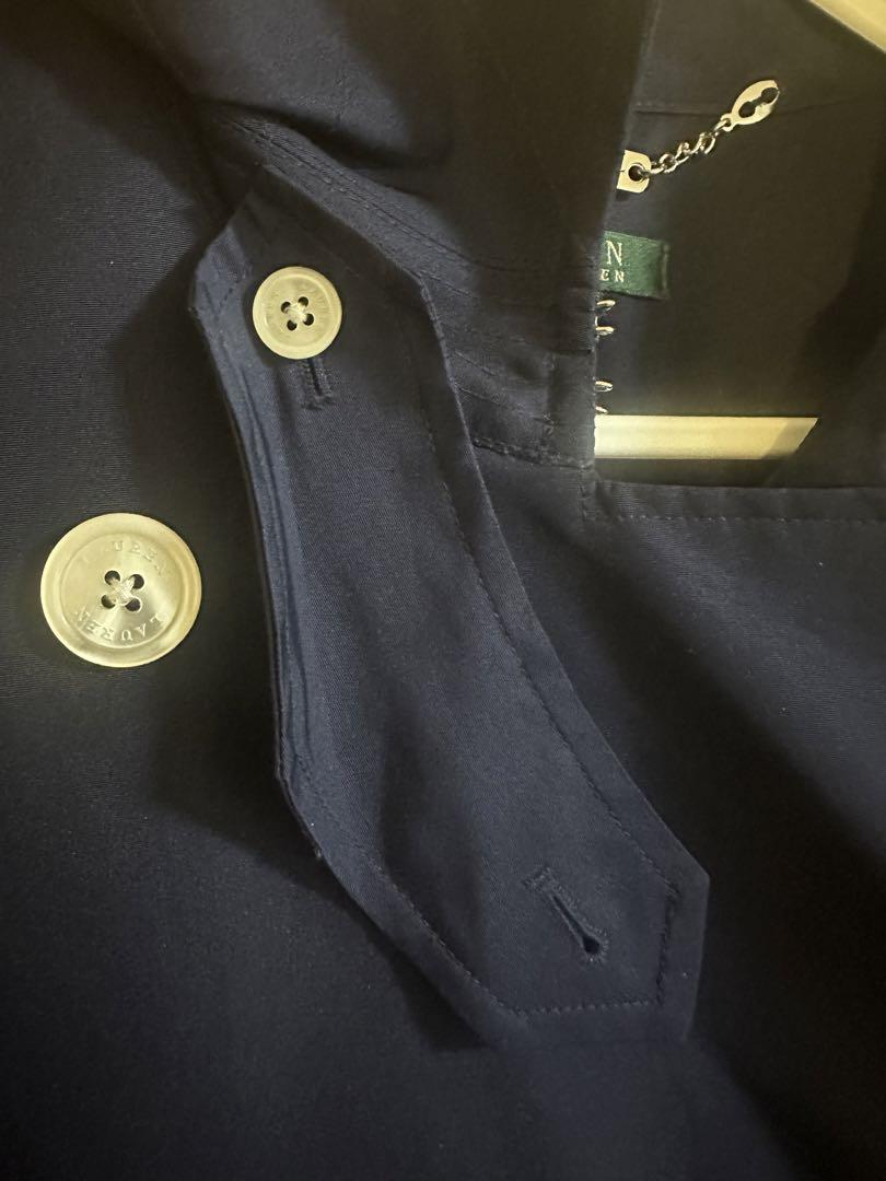 早い者勝ち【古着】LAUREN RALPH LAUREN ショートトレンチ XL