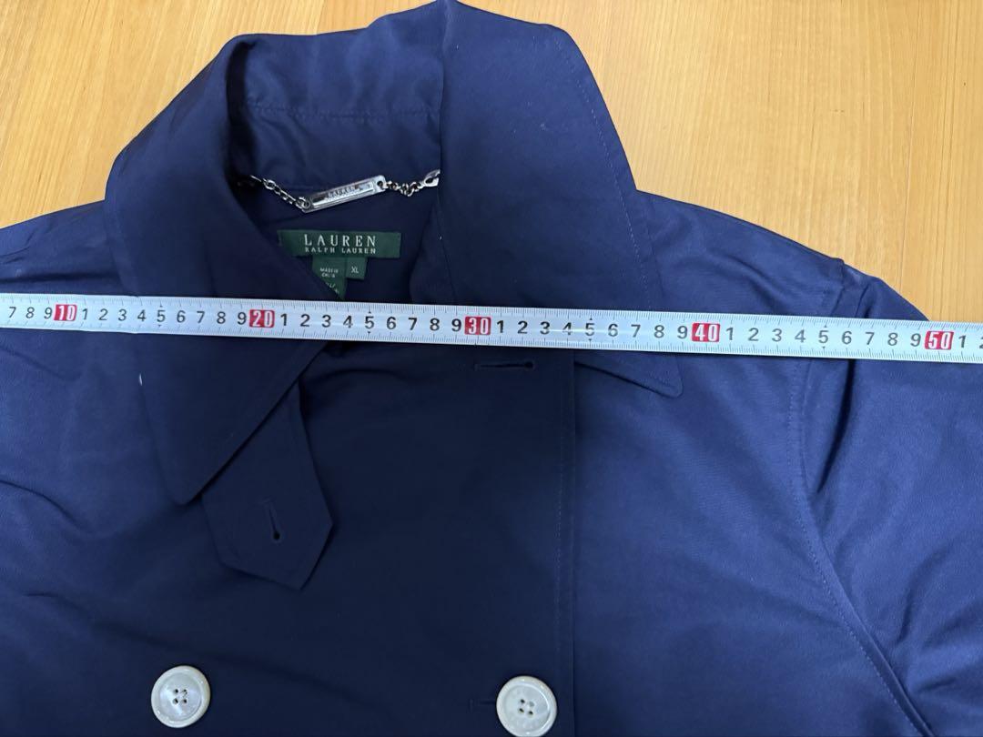 早い者勝ち【古着】LAUREN RALPH LAUREN ショートトレンチ XL