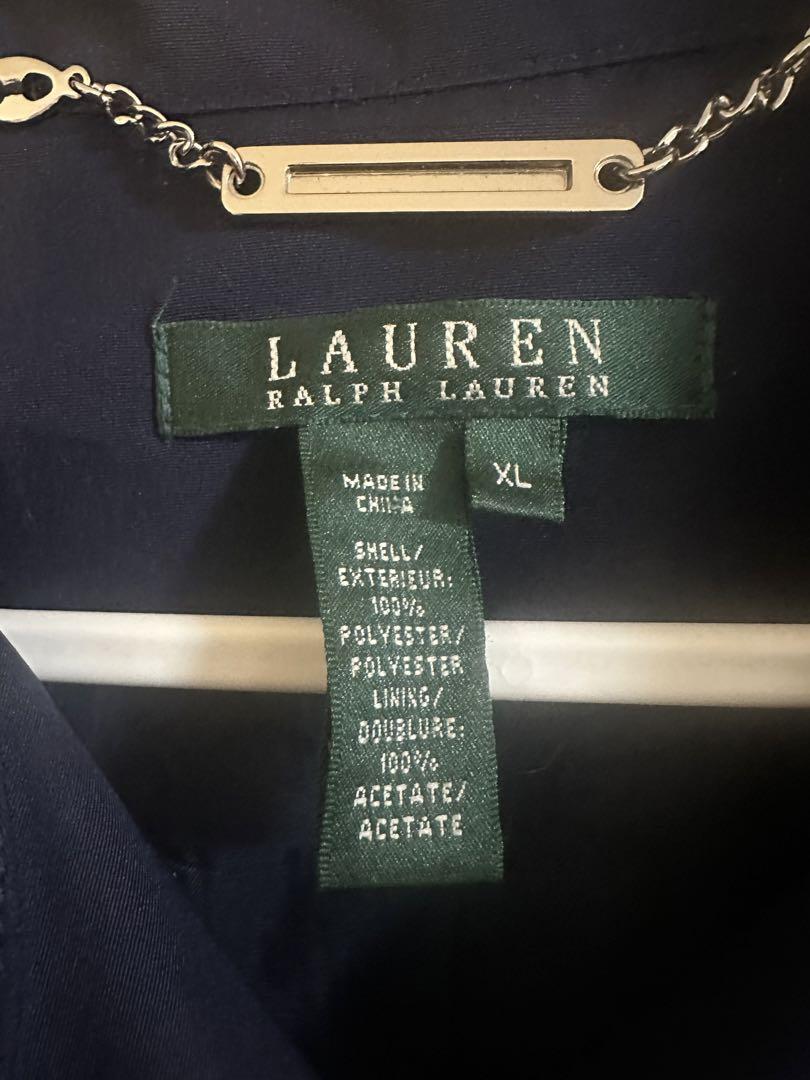 早い者勝ち【古着】LAUREN RALPH LAUREN ショートトレンチ XL