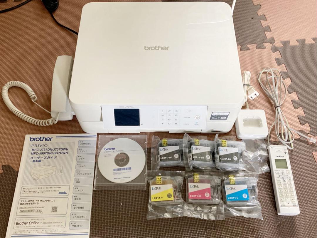 ブラザー MFC-J737DN プリンターFAX複合機　機　