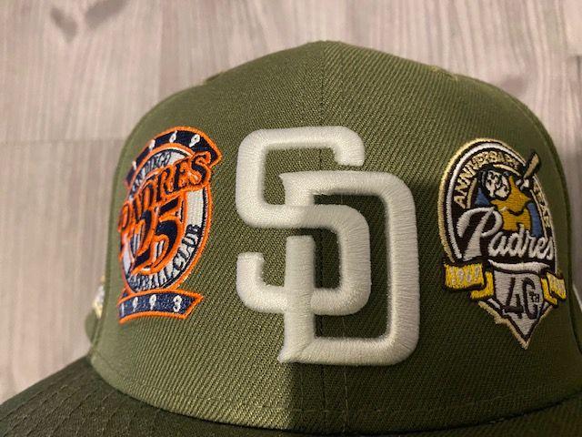 Newera 59fifty サンディエゴパドレス マルチサイドパッチ キャップ-