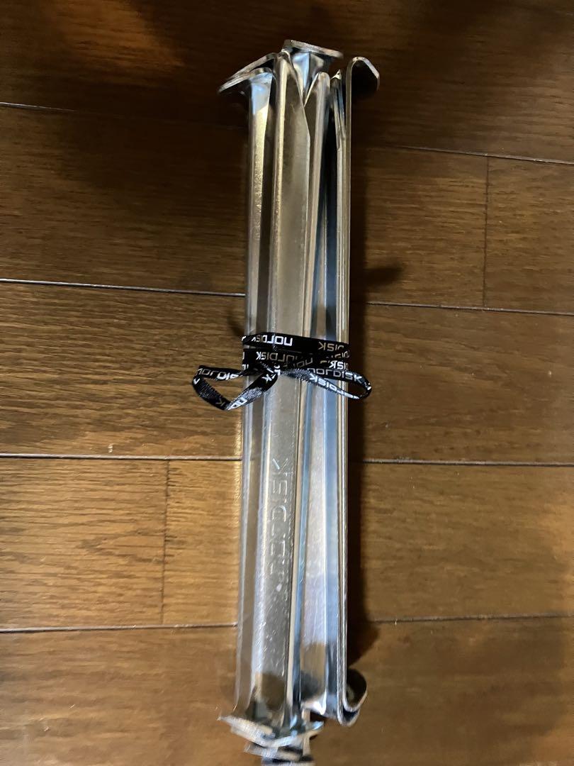 ★新品未使用　ノルディスク   Kari12付属品  ポール ×ペグセット