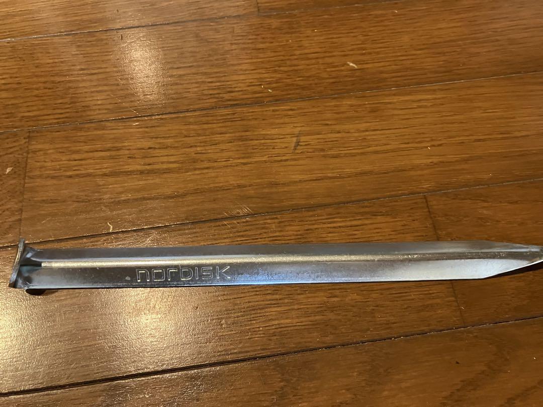 ★新品未使用　ノルディスク   Kari12付属品  ポール ×ペグセット