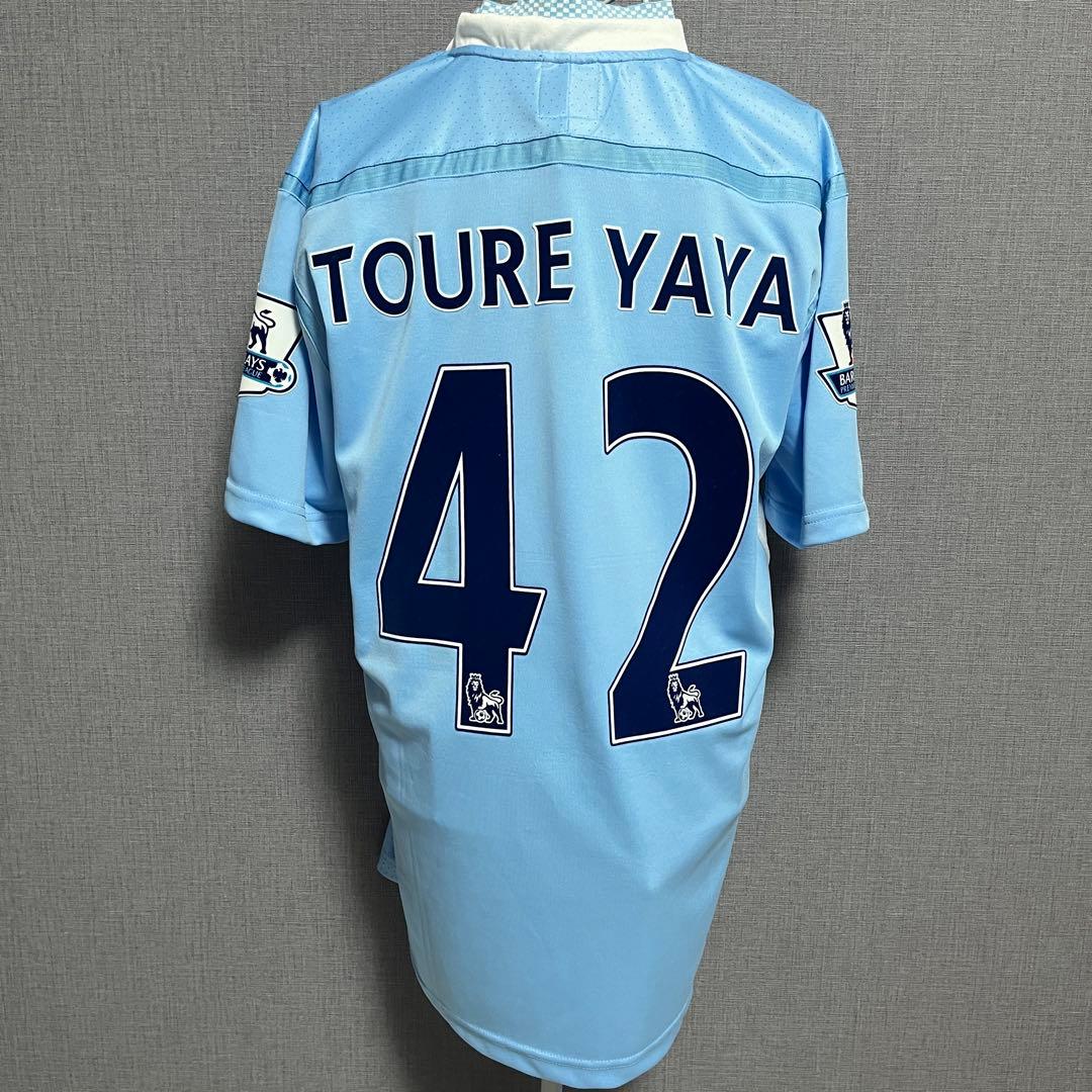 11/12 マンチェスターシティ ヤヤトゥーレ ユニフォーム 11/12 マンチェスターシティ ヤヤトゥーレ ユニフォーム - ウェアお