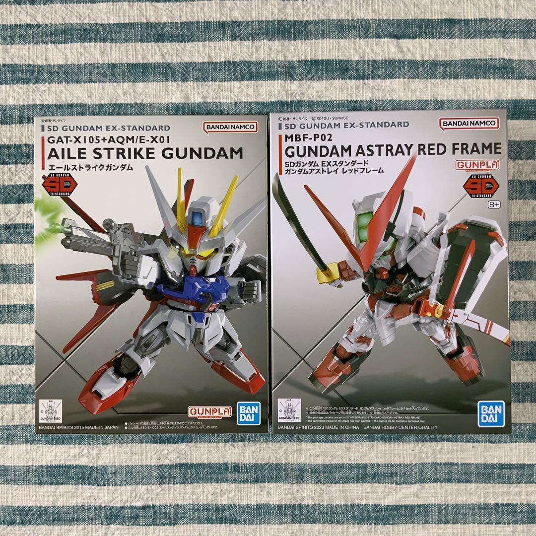 新作からSALEアイテム等お得な商品満載 ☆SDガンプラ☆【エールストライク・アストレイ レッドフレーム ロボット