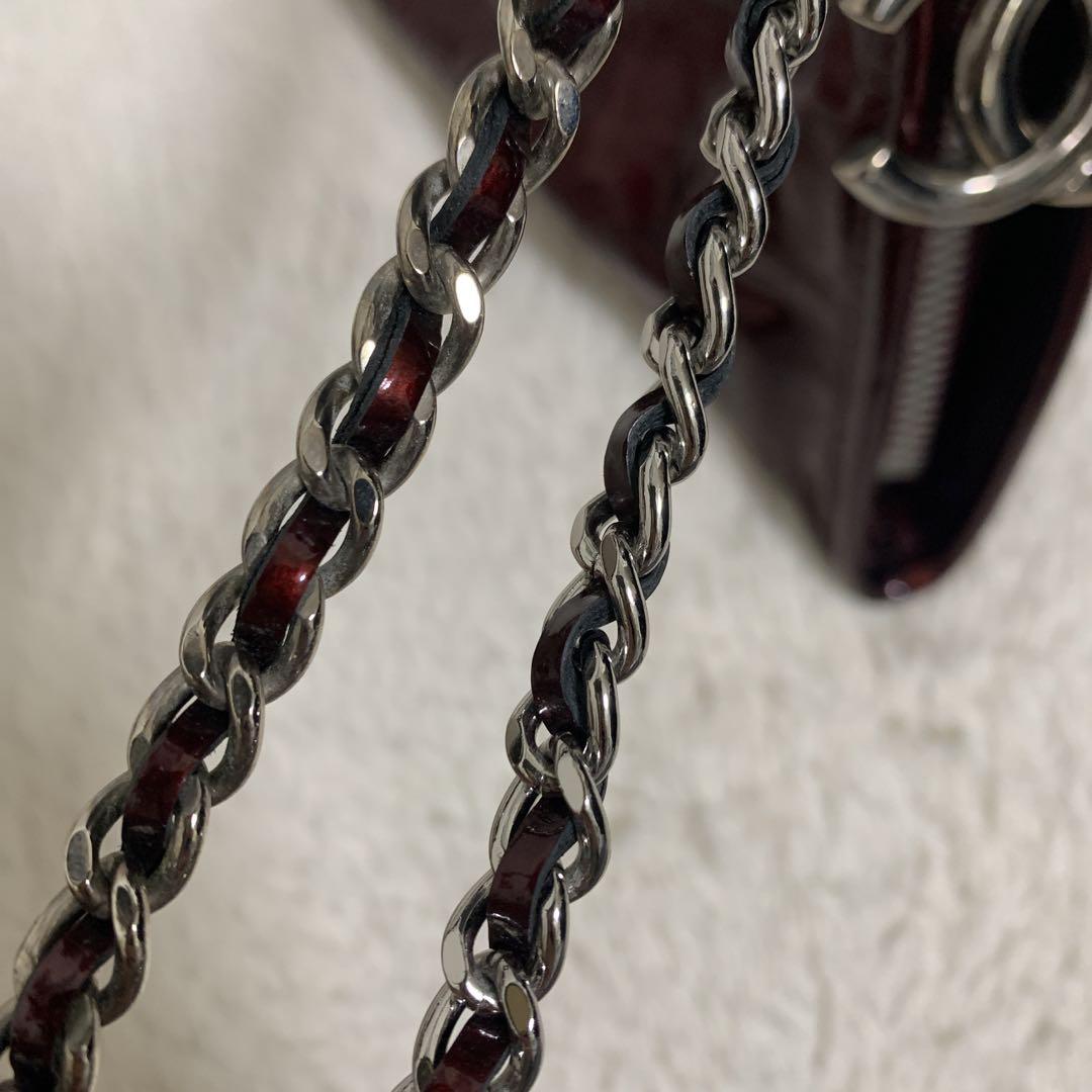 CHANEL ミニ　バッグ　チェーン　ポーチ　正規品
