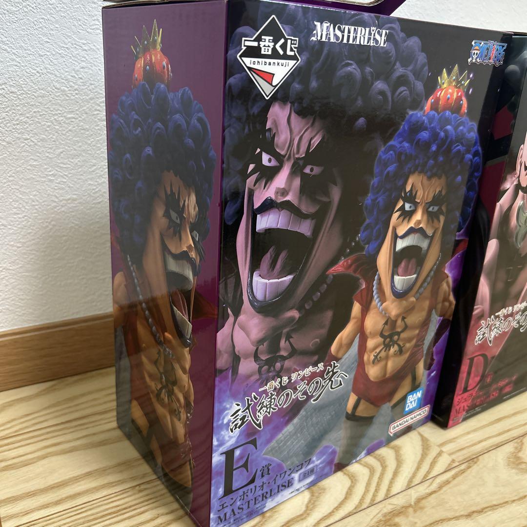 ワンピース 一番くじ　試練のその先へ　イワンコフ　ミホーク　フィギュア　セット